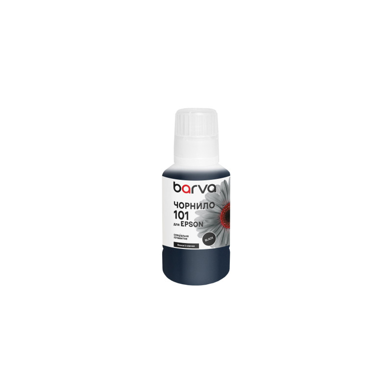 Чорнило Barva Epson 101 140 мл, BK, OneKey, pigmented (E101-603e)