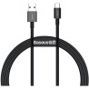 Дата кабель USB 2.0 AM to USB-C 2.0m 3A Black Baseus (CATYS-A01)