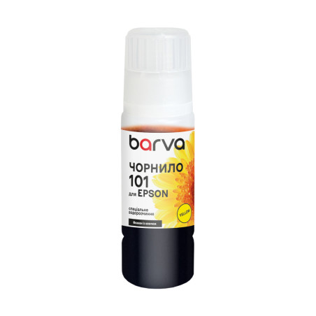 Чорнило Barva Epson 101 70 мл, Yellow, OneKey, water-soluble (E101-601e)