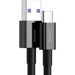 Дата кабель USB 2.0 AM to USB-C 2.0m 3A Black Baseus (CATYS-A01)