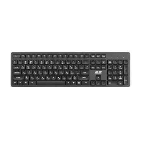 Клавіатура 2E KS260 Wireless Black (2E-KS260WB)