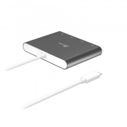Адаптер USB-C to 4xHDMI F quad display J5create (JCA366-N)