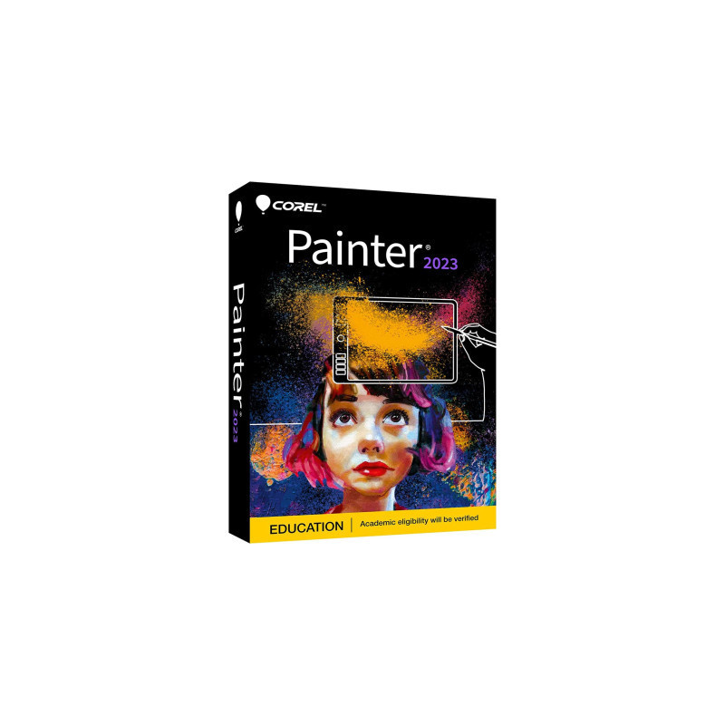 ПЗ для мультимедіа Corel Painter 2023 ML Education EN/DE/FR Windows/Mac (ESDPTR2023MLA)