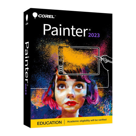 ПЗ для мультимедіа Corel Painter 2023 ML Education EN/DE/FR Windows/Mac (ESDPTR2023MLA)
