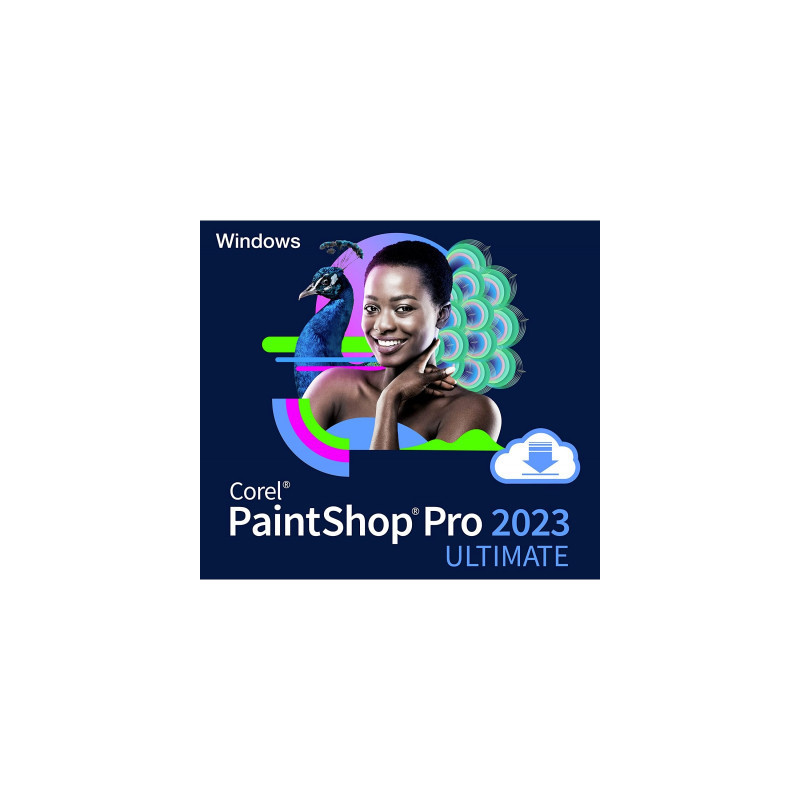 ПЗ для мультимедіа Corel PaintShop Pro 2023 Ultimate EN/FR/NL/IT/ES Windows (ESDPSP2023ULML)