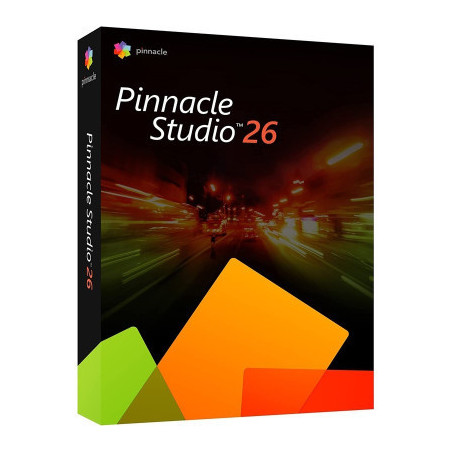 ПЗ для мультимедіа Corel Pinnacle Studio 26 Standard EN/CZ/DA/ES/FI/FR/IT/NL/PL/SV Windows (ESDPNST26STML)