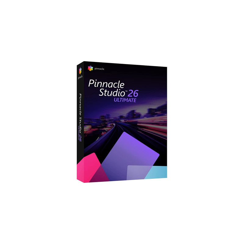 ПЗ для мультимедіа Corel Pinnacle Studio 26 Ultimate EN/CZ/DA/ES/FI/FR/IT/NL/PL/SV Windows (ESDPNST26ULML)