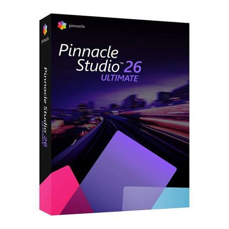 ПЗ для мультимедіа Corel Pinnacle Studio 26 Ultimate EN/CZ/DA/ES/FI/FR/IT/NL/PL/SV Windows (ESDPNST26ULML)