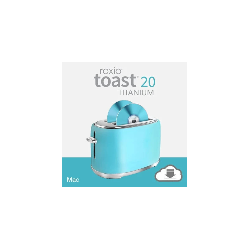 ПЗ для мультимедіа Corel Roxio Toast 20 Titanium ML EN/DE/FR/ES/IT Mac (ESDRTO20TIMACML)