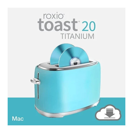 ПЗ для мультимедіа Corel Roxio Toast 20 Titanium ML EN/DE/FR/ES/IT Mac (ESDRTO20TIMACML)