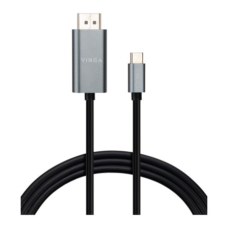 Кабель мультимедійний USB-C to HDMI M 1.5m v2.0 4K60Hz Vinga (VCPVCCH2015)