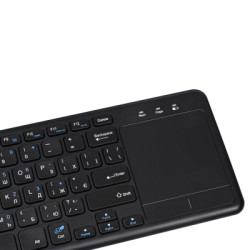 Клавіатура 2E KT100 Touch Wireless UA Black (2E-KT100WB_UA)
