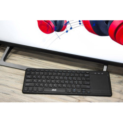 Клавіатура 2E KT100 Touch Wireless UA Black (2E-KT100WB_UA)