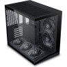 Корпус для ПК Lian Li O11 Dynamic Mini V2 Flow, Black (G99.O11DMIV2FX.00)