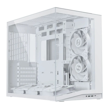 Корпус для ПК Lian Li O11 Dynamic Mini V2 Flow, White (G99.O11DMIV2FW.00)