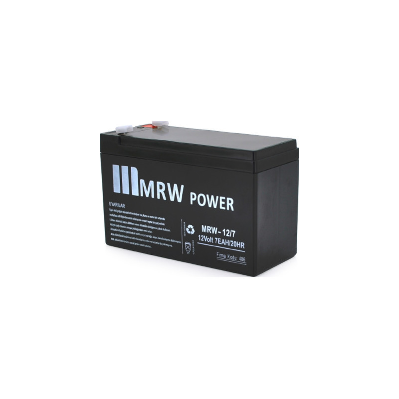 Батарея до ДБЖ Mervesan MRV-12/7, 12V 7Ah (MRW-12/7)