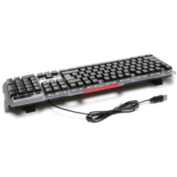 Клавіатура Hölmer K-02GS RGB Backlight USB UA Black (K-02GS)