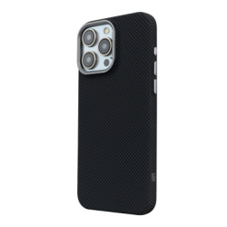 Чохол до мобільного телефона Armorstandart LikeCarbon2 MagCase Apple iPhone 16 Pro Max Kevlar Black (ARM88382)