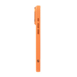 Чохол до мобільного телефона Armorstandart LikeCarbon2 MagCase Apple iPhone 17 Pro Kevlar Orange (ARM88556)