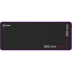 Килимок для мишки Lorgar Main 319 Black/Purple (LRG-GMP319)