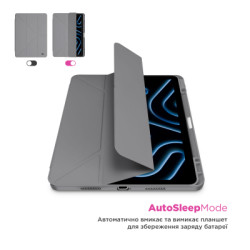 Чохол до планшета Armorstandart Y-Type PEN Xiaomi Redmi Pad 2 Gray (ARM87408)