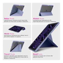 Чохол до планшета Armorstandart Y-Type PEN Xiaomi Redmi Pad 2 Purple (ARM87411)