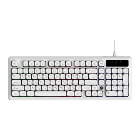Клавіатура Ajazz AF98 USB UA White (AF98-W)