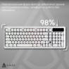 Клавіатура Ajazz AF98 USB UA White (AF98-W)