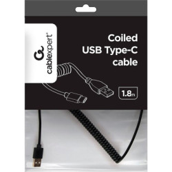 Дата кабель USB 2.0 AM to Type-C 0.6m Cablexpert (CC-USB2C-AMCM-6)