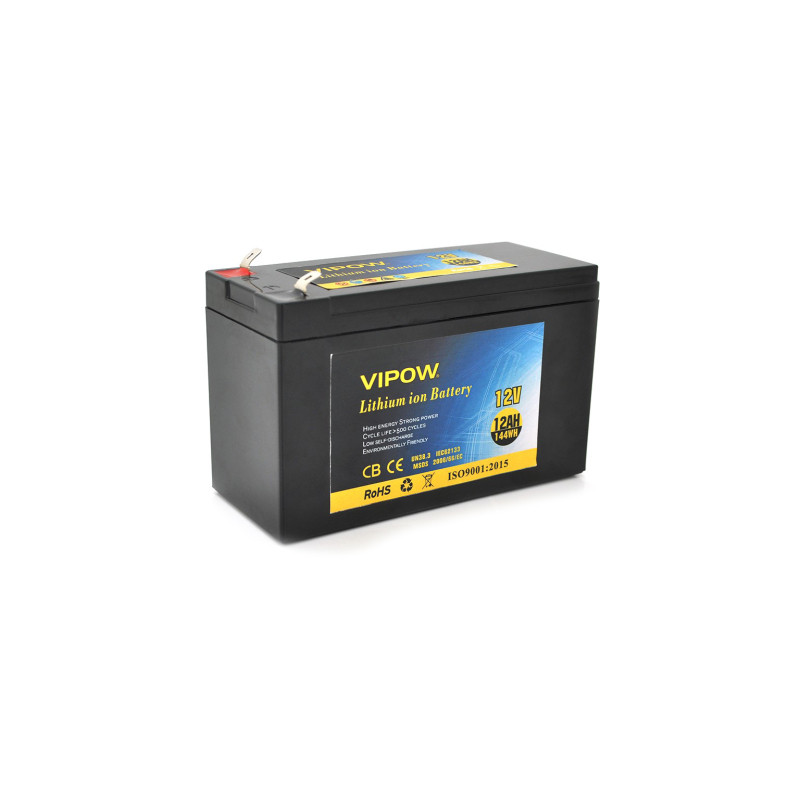 Батарея до ДБЖ Vipow 12V - 12Ah Li-ion (VP-12120LI)