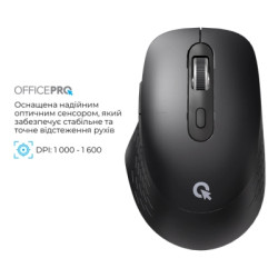 Мишка OfficePro M265B Wireless/Bluetooth Silent Click Black (M265B)