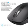 Мишка OfficePro M265B Wireless/Bluetooth Silent Click Black (M265B)