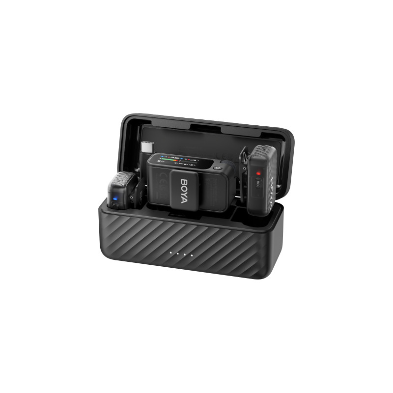 Мікрофон Boya mini-12 Type-C/Lightning Black (mini-12)