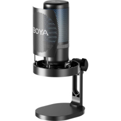 Мікрофон Boya K3-02 RGB Type-C/3,5 мм Black (BOYA K3-02)