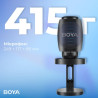 Мікрофон Boya K3-02 RGB Type-C/3,5 мм Black (BOYA K3-02)