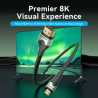 Кабель мультимедійний HDMI M to HDMI micro M 2.1m V2.0 8K 60Hz green Vention (AGKGH)