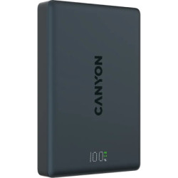 Батарея універсальна Canyon 10000mAh OnPower 511 PD20W Magnetic wireless MagSafe Black (CNS-CPB511B)