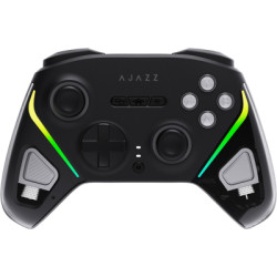 Геймпад Ajazz GP100 2.4G/BT/USB Switch/PC/iOS/Android RGB Black (GP100-B)