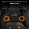 Геймпад Ajazz GP100 2.4G/BT/USB Switch/PC/iOS/Android RGB Black (GP100-B)