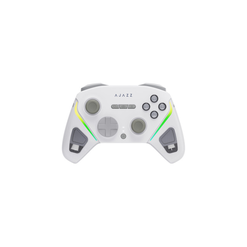 Геймпад Ajazz GP100 2.4G/BT/USB Switch/PC/iOS/Android RGB White (GP100-W)