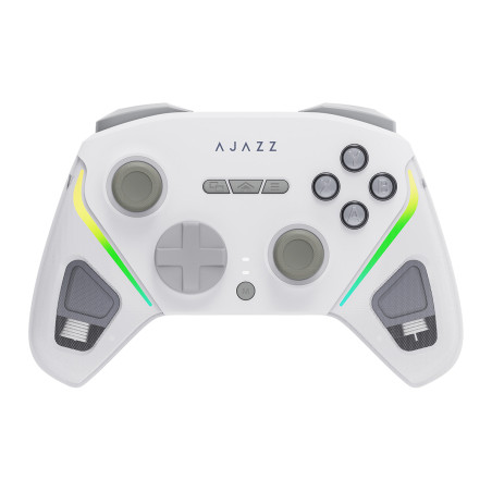 Геймпад Ajazz GP100 2.4G/BT/USB Switch/PC/iOS/Android RGB White (GP100-W)
