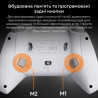 Геймпад Ajazz GP100 2.4G/BT/USB Switch/PC/iOS/Android RGB White (GP100-W)