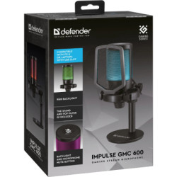 Мікрофон Defender Impulse GMC 600 USB Black (64660)