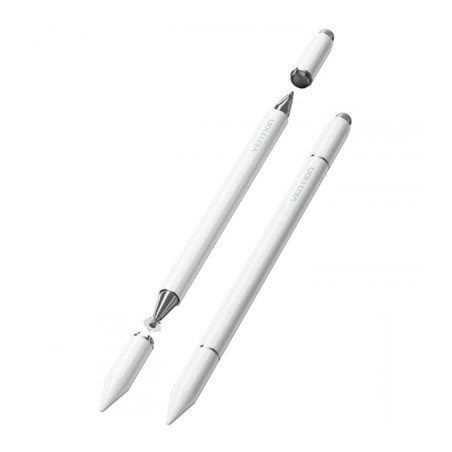 Стилус Vention 3-in-1 Magnetic Stylus Pen White Aluminum Alloy Type (KQLW0)
