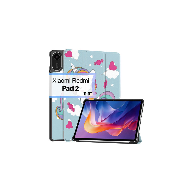 Чохол до планшета BeCover Smart Case Xiaomi Redmi Pad 2 11.0" Unicorn (714626)