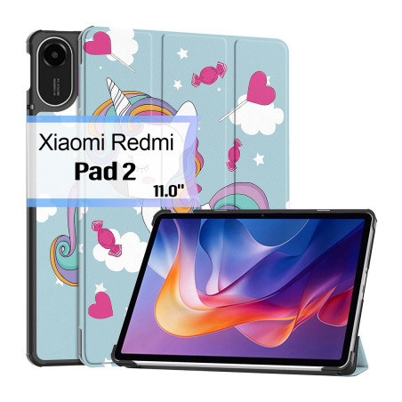 Чохол до планшета BeCover Smart Case Xiaomi Redmi Pad 2 11.0" Unicorn (714626)