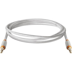Кабель мультимедійний 3.5mm M to 3.5mm M 1.2m white Defender (87513)