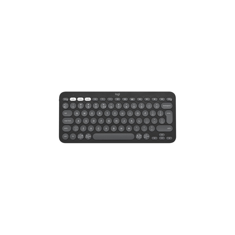 Клавіатура Logitech K380s Multi-Device Bluetooth UA Graphite (920-011851)