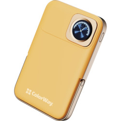 Батарея універсальна ColorWay 10 000 mAh PD/22.5W, 15W MagSafe & Watch Wireless Amber (CW-PB100LPA2Y-WPDD)