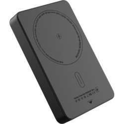 Батарея універсальна ColorWay 10 000 mAh PD/22.5W, 15W MagSafe Black (CW-PB100LPA1BK-WPDD)